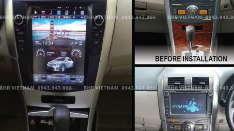 Màn hình DVD Android Tesla Toyota Altis 2008 - 2013